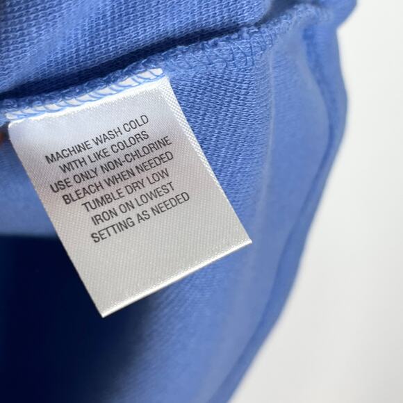 Vintage 90s Y2K Energie Babydoll Tank Top Womens Large Blue Cotton Casual - Picture 8 of 8